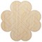 Celtic Shamrock Knot Silhouette Unfinished Wood Shape Piece Cutout for DIY Craft Projects